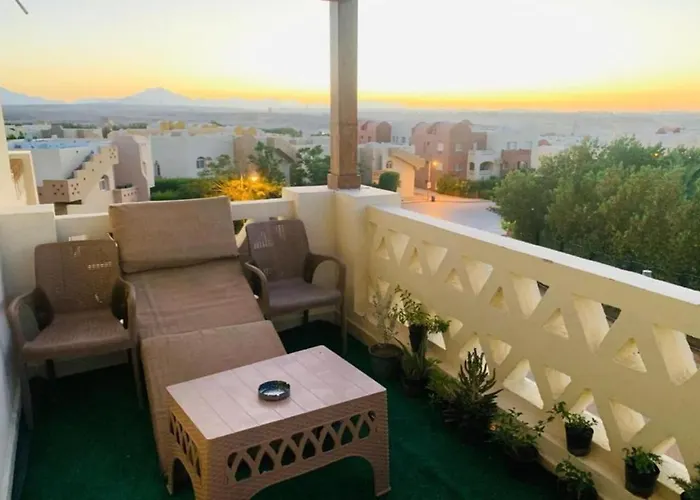 Makadi Heights Sunset Escape Terrace Access Pools Apartment Hurghada